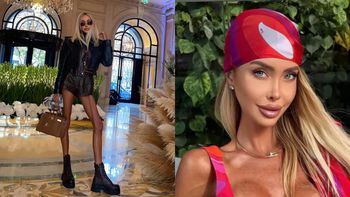 Ultraszczupła Julia Dybowska wdzięczy się w opulentnych wnętrzach w ciężkich buciorach i z kosztowną torebunią w dłoni (FOTO)
