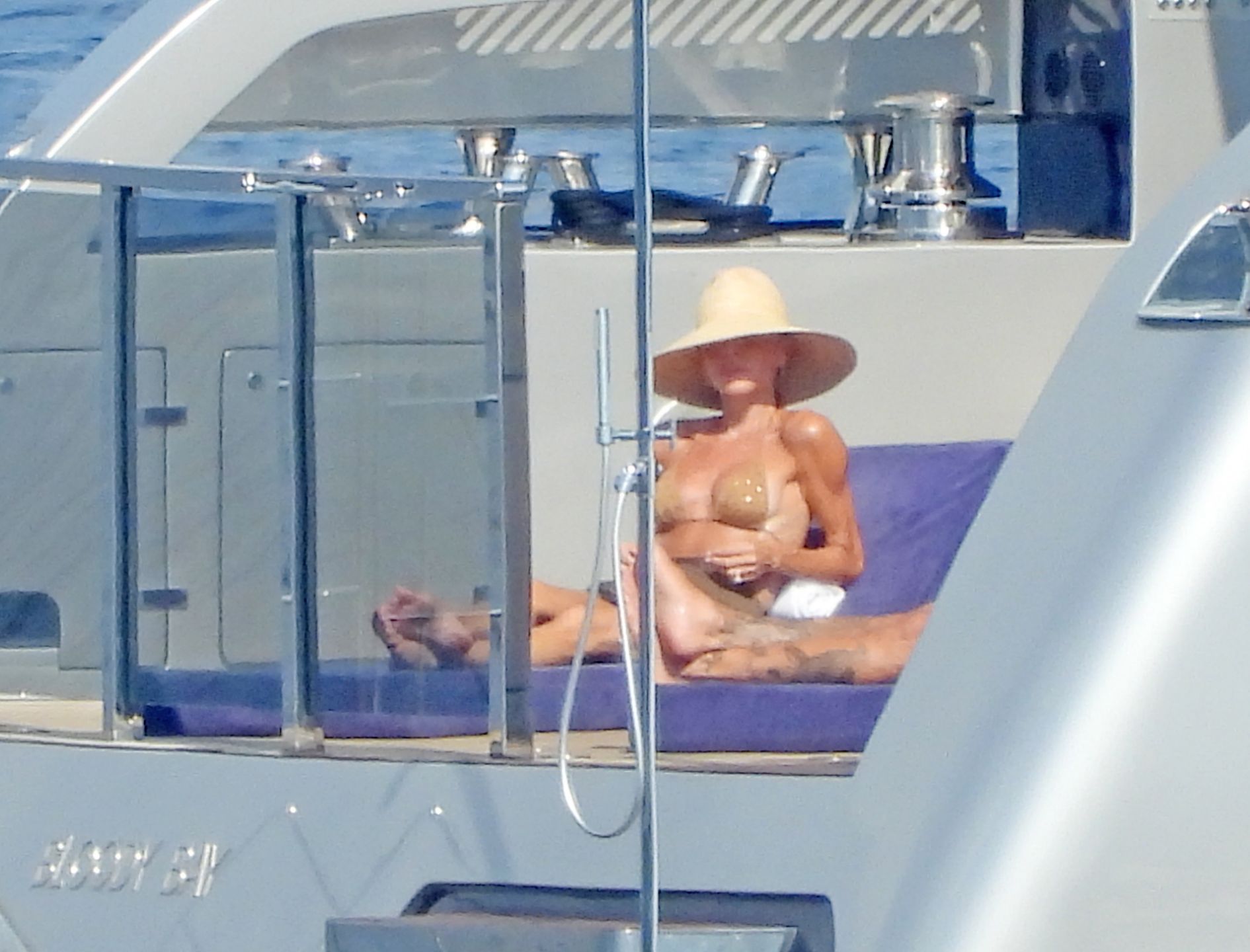 Victoria Beckham na jachcie 