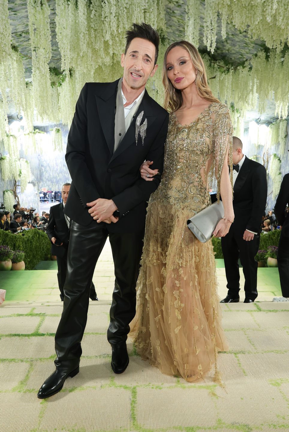 Adrien Brody, Georgina Chapman 