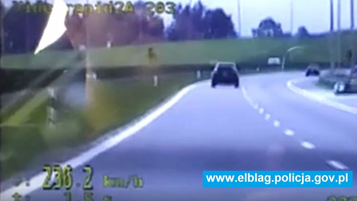 Policja zatrzymała kobietę, która jechała 236 km/h Bentleyem