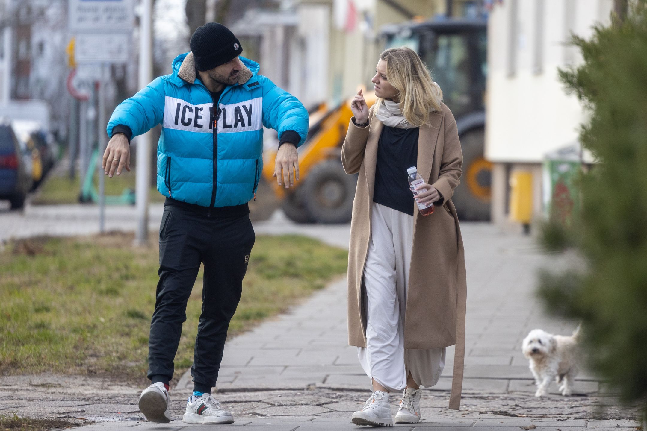 Piotr Stramowski i jego partnerka "przyłapani" na mieście