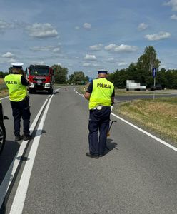 Czołowe zderzenie na DK53. Motocyklista zginął na miejscu