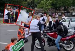 Opluli ich i zaatakowali gaśnicą. Ostatnie Pokolenie zerwane z asfaltu