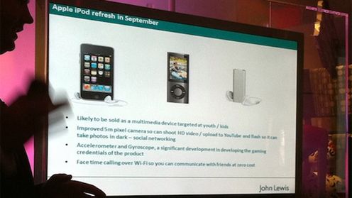 Nowy iPod Touch pojawi się we wrześniu 1