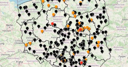 Mapa wypadków drogowych - wakacje 2020. Policja kontynuuje akcję sprzed roku