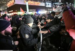 Starcie w Nowym Jorku. Zwolennicy Hamasu nie chcieli świateł na choince