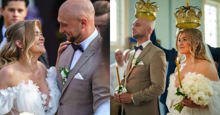 Klaudia i Walentyn z "Rolnik szuka żony" wzięli ślub. Fani pytają o tajemnicze korony