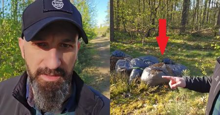 "Przykład buractwa". Leśnik nagrał film