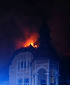 Pożar hotelu w Ostrowie Wielkopolskim. Dwie osoby w szpitalu