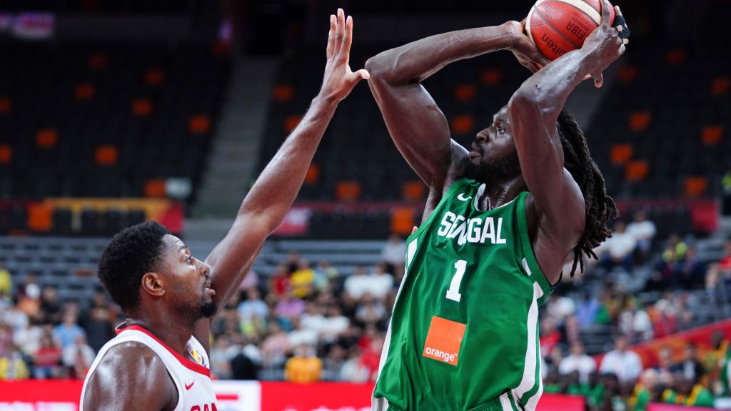 Getty Images /  VCG / Na zdjęciu: Senegalczyk Maurice Ndour w meczu MŚ 2019 przeciwko Kanadzie