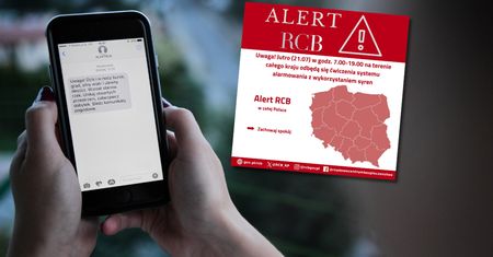 Ten alert RCB dostał każdy Polak z telefonem. "Zachowaj spokój"