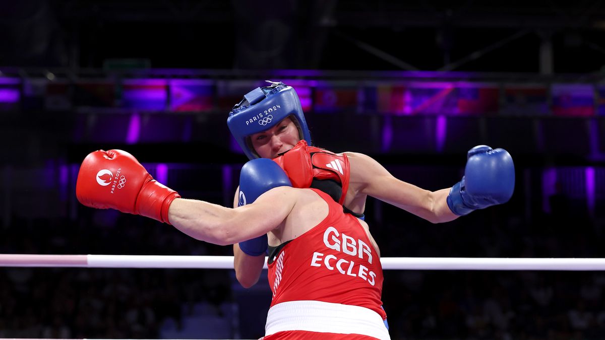 Getty Images / Aneta Rygielska (na drugim planie) ze zwycięstwem w Paryżu