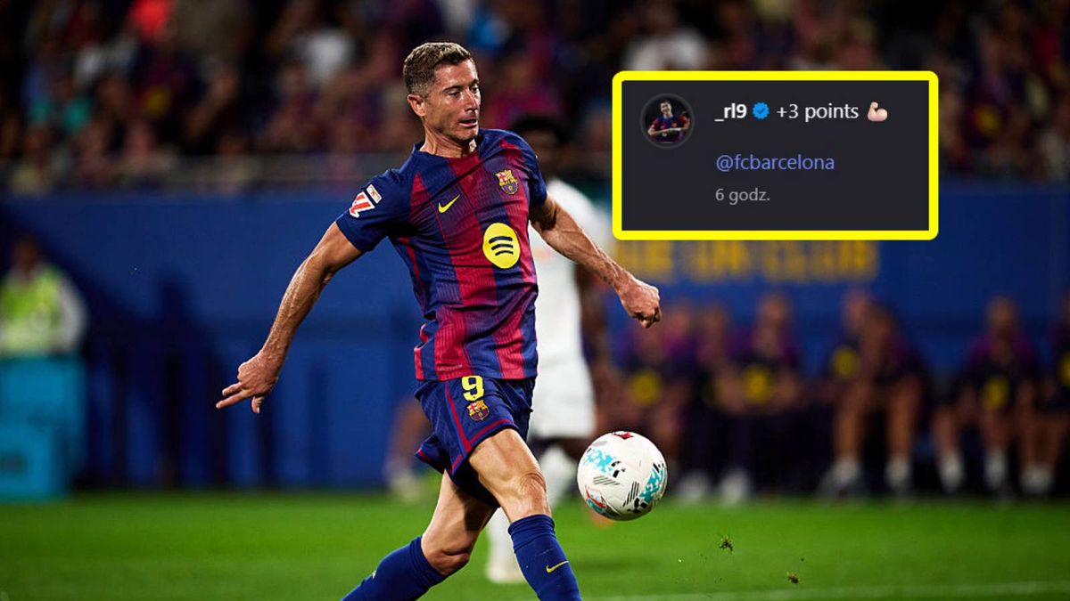 Getty Images / Manuel Queimadelos / Robert Lewandowski/Instagram / Robert Lewandowski / wpis na Instagramie