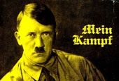 Mein Kampf na świątecznym Targu Pokoju w Rzymie