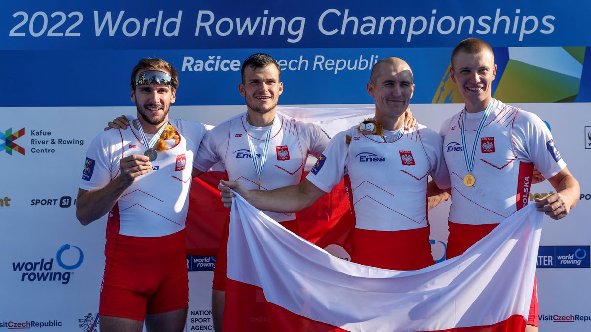 Dominik Czaja, Mateusz Biskup, Mirosław Ziętarski and Fabian Barański 