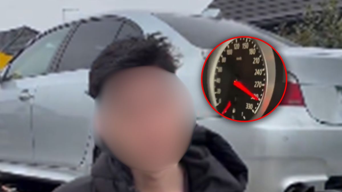 Jechał BMW 320 km/h.