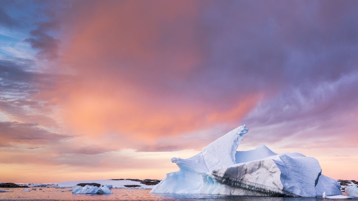 Chmury nad Antarktydą mają w sobie cukier