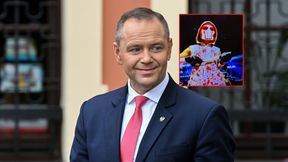 Ukrainiec wyszedł w takim stroju. Spójrz co miał w rękach. Nawrocki wszystko widział!