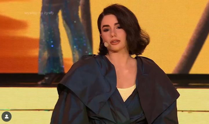 Julia Żugaj jako Dua Lipa w "TTBZ"