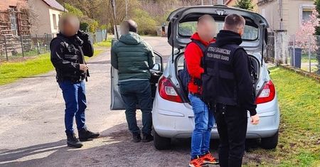 Zatrzymanie grupy Syryjczyków na granicy polsko-niemieckiej