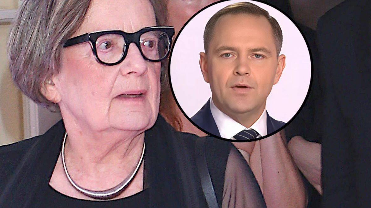 Agnieszka Holland (na zdjęciu w miniaturze: Karol Nawrocki)