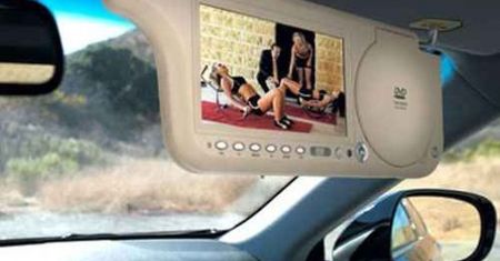 Sun Visor Theater - telewizja w podróży