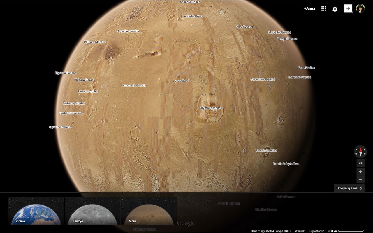 3, 2, 1… Startujemy! Poleć na Księżyc i Marsa z Mapami Google