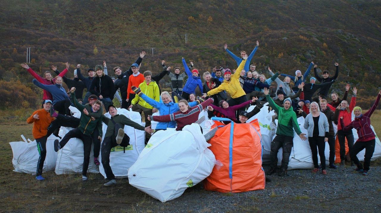 Wyzwanie #trashtag w Norwegii