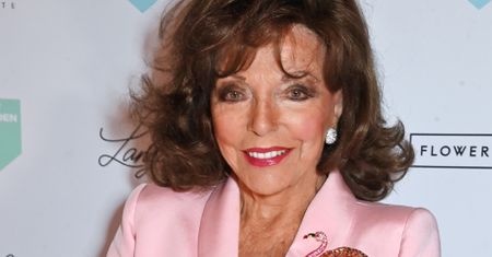 Było ją widać z daleka. Joan Collins postawiła na maksymalny błysk