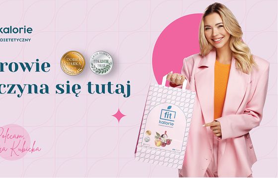 Sandra Kubicka ambasadorką marki Fit Kalorie