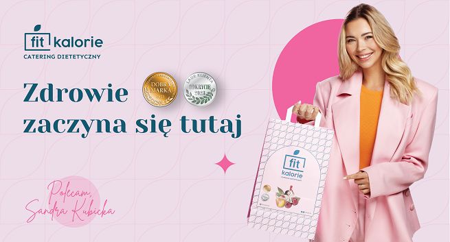 Sandra Kubicka ambasadorką marki Fit Kalorie
