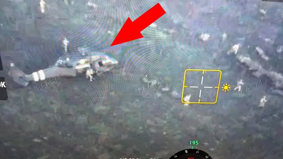 Jeden z ukraińskich Black Hawków w rejonie Pokrowska