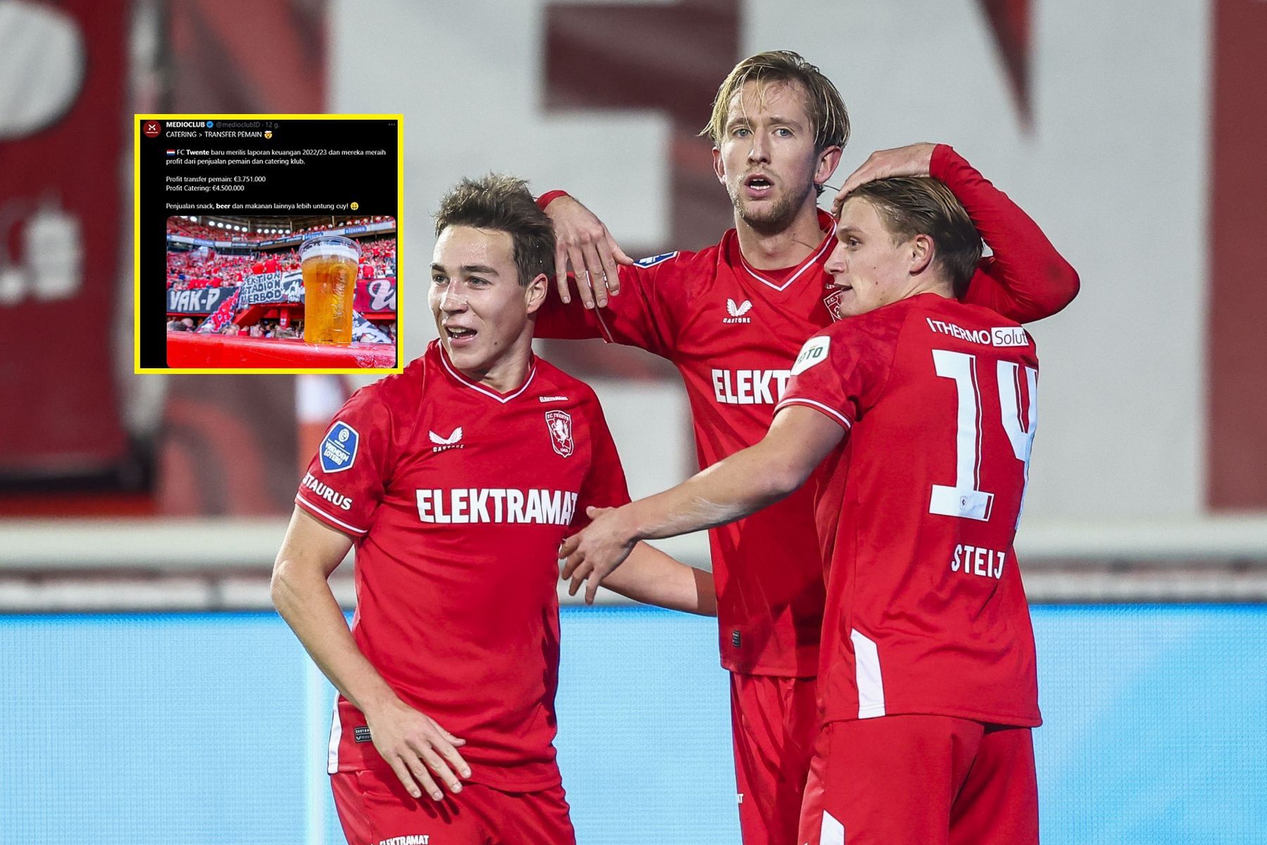 Na zdjęciu: piłkarze FC Twente