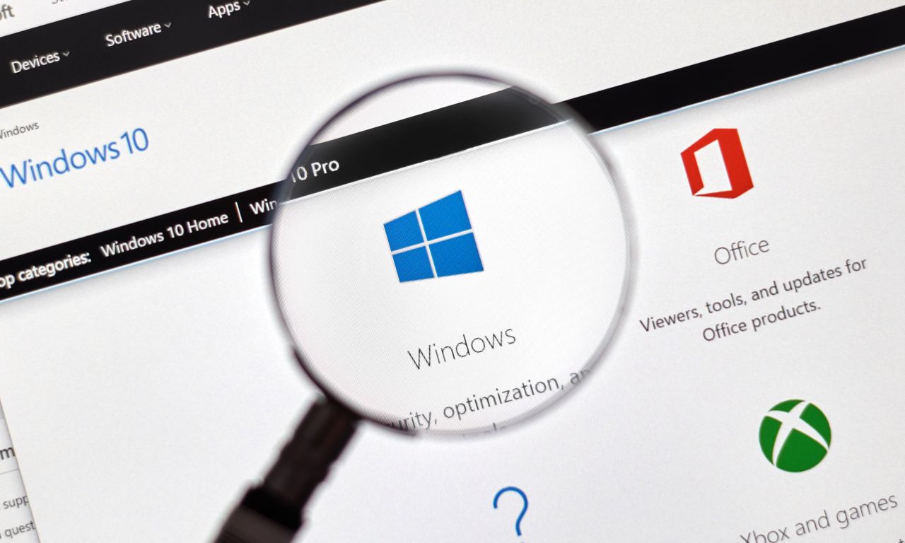 Logo Windows 10 z depositphotos