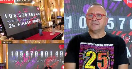 Owsiak o 105 MILIONACH zebranych przez WOŚP: "Zrobiliśmy to ponad podziałami. Suma jest niewiarygodna!"