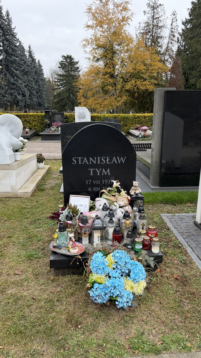 Grób Stanisława Tyma