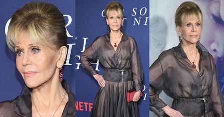 79-letnia Jane Fonda w stylizacji od Diora