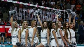 Występ Cheerleaders ERGO Śląsk podczas meczu Jastrzębski Węgiel - Asseco Resovia Rzeszów (GALERIA)