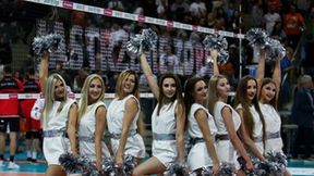 Występ Cheerleaders ERGO Śląsk podczas meczu Jastrzębski Węgiel - Asseco Resovia Rzeszów (GALERIA)