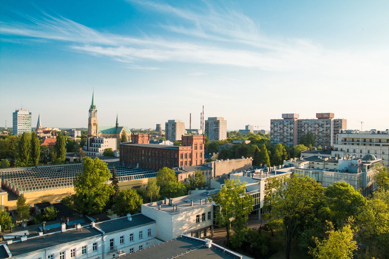 Panorama Łodzi (zdjęcie ilustracyjne)