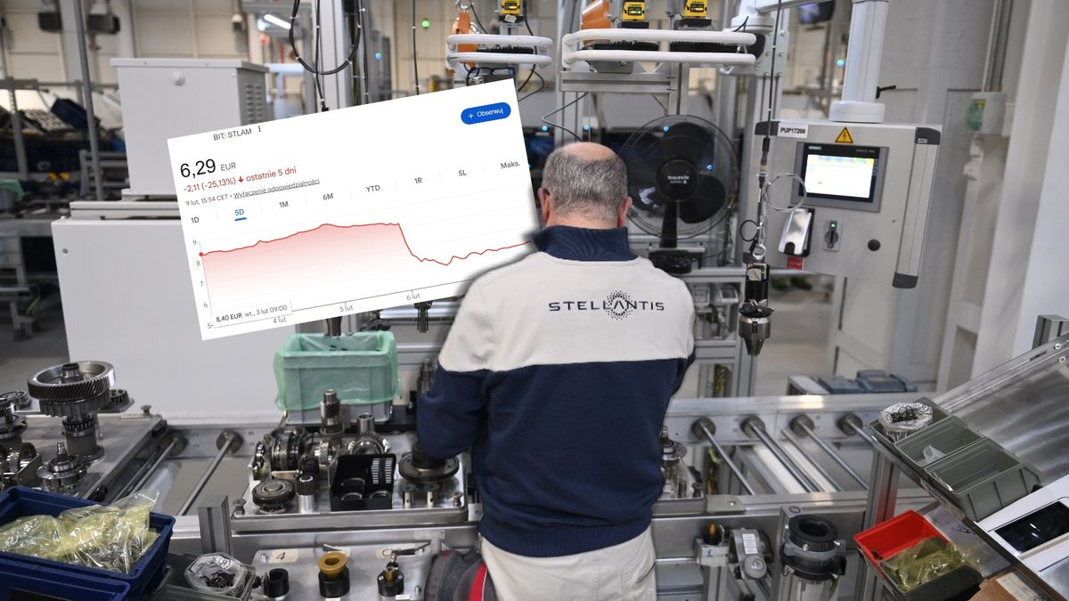 Stellantis stracił sporo na giełdzie