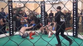 #dziejesiewsporcie: co za akcja! "Podwójny nokaut" w walce na Śląsku