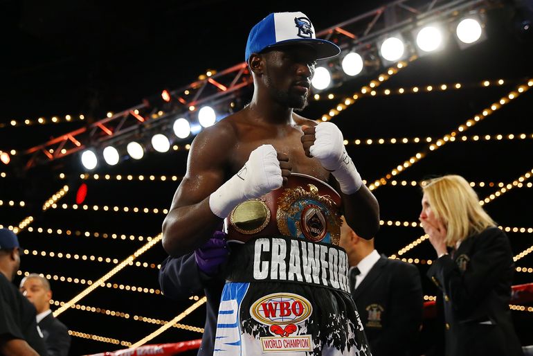 Crawford z pasem mistrza świata WBO 