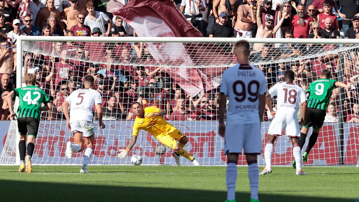 Zdjęcie okładkowe artykułu: PAP/EPA / SERENA CAMPANINI / Mecz US Sassuolo Calcio - US Salernitana 