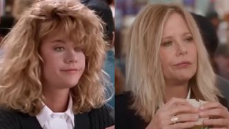 63-letnia Meg Ryan odtworzyła kultową scenę z filmu "Kiedy Harry poznał Sally" z 1989 roku. Bardzo się zmieniła?