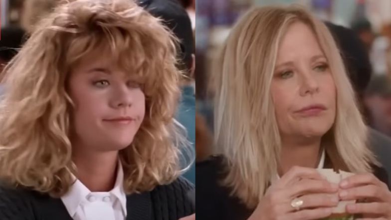 63-letnia Meg Ryan odtworzyła kultową scenę z filmu "Kiedy Harry poznał Sally" z 1989 roku. Bardzo się zmieniła?