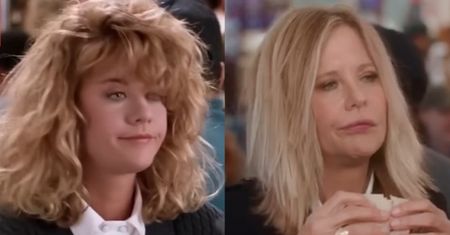63-letnia Meg Ryan odtworzyła kultową scenę z filmu "Kiedy Harry poznał Sally" z 1989 roku. Bardzo się zmieniła?
