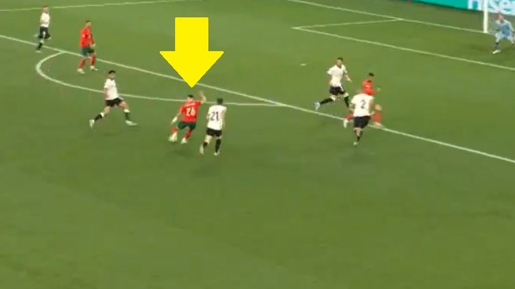 Twitter / Polsat Sport / Na zdjęciu: gol Conceicao