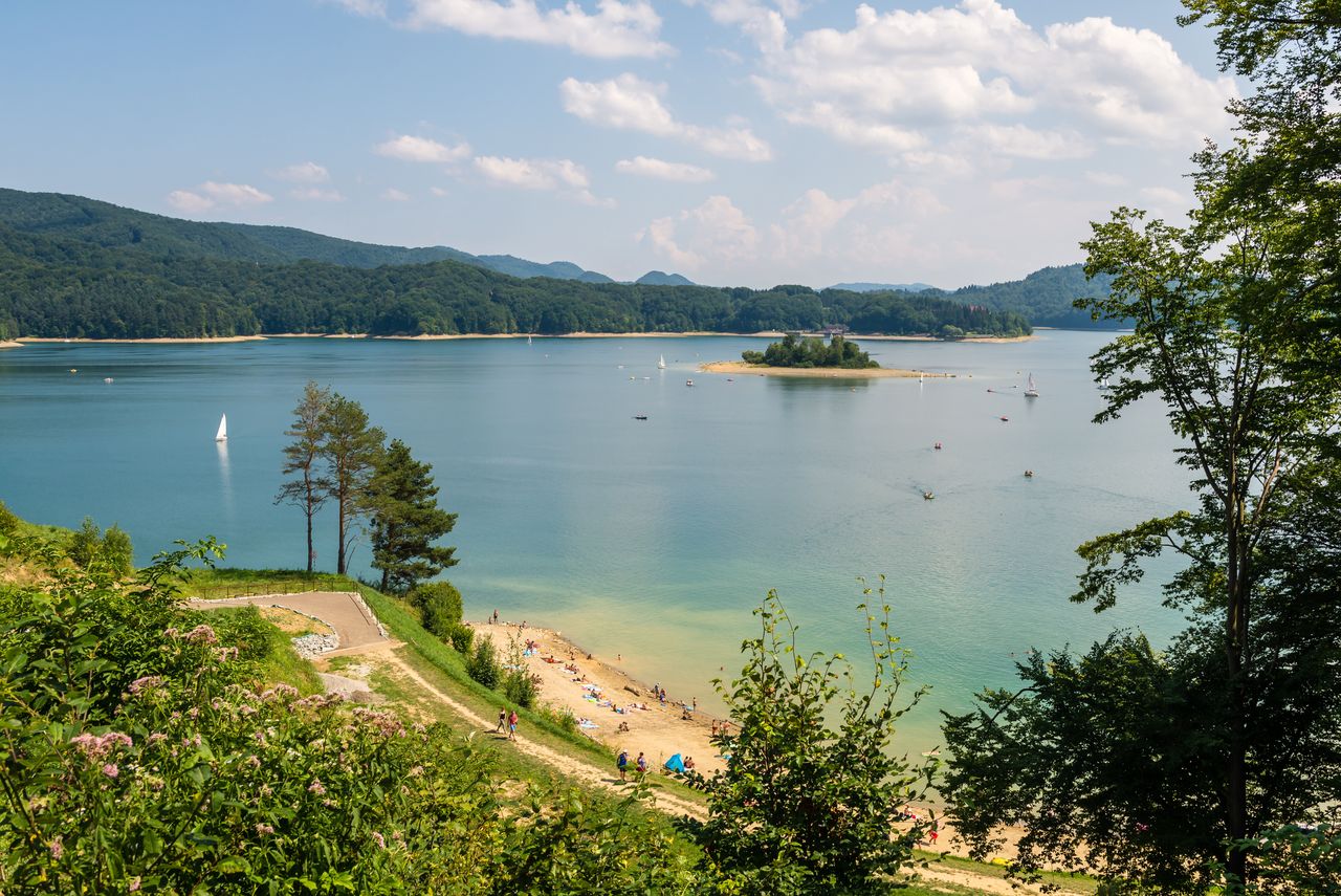 Nad Soliną są świetne warunki do wypoczynku