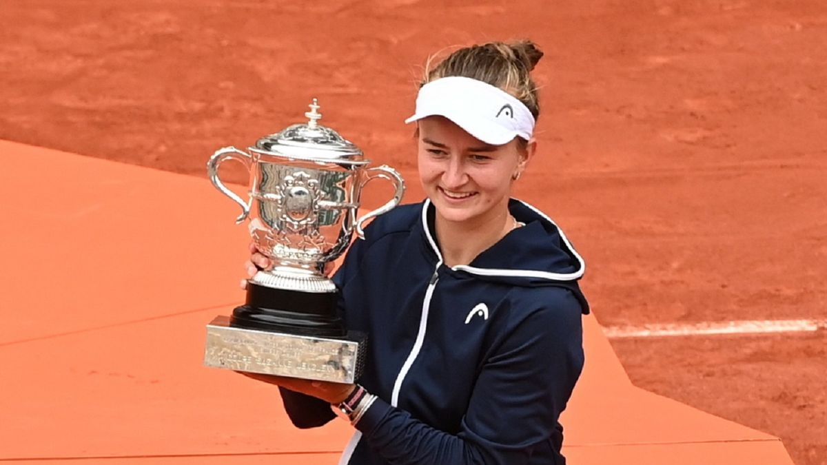 Barbora Krejcikova, mistrzyni Rolanda Garrosa 2021